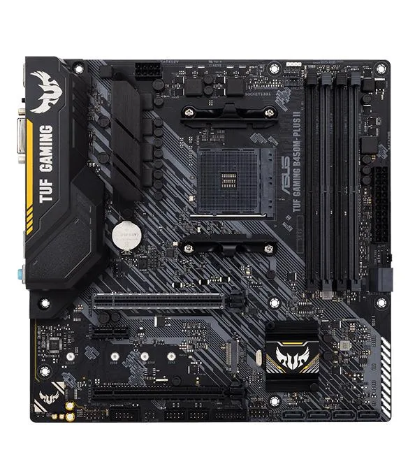 ASUS ASUS TUF GAMING B450M-PLUS II AMD motherboard — product photo