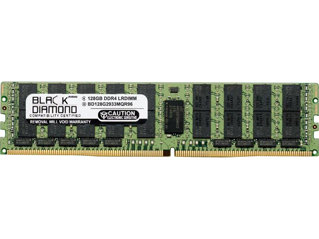 Black Diamond Memory Black Diamond Memory BD128G2933MQR96 128GB DDR4 2933 ECC Registered server RAM — product photo
