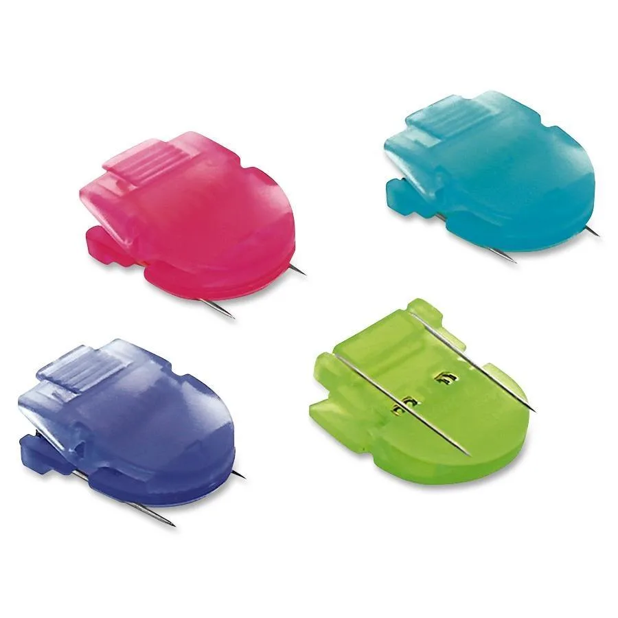 Advantus Advantus 75306 Panel Wall Clips 40 Sheet Capacity 4 Pack Assorted — product photo