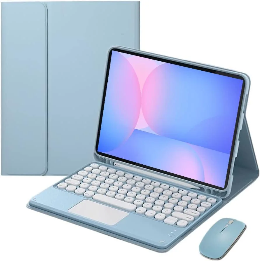 Timoom Timoom Keyboard Case with Mouse for Samsung Tab S10 FE S9 FE 10.9 S9 11 Inch Blue — product photo