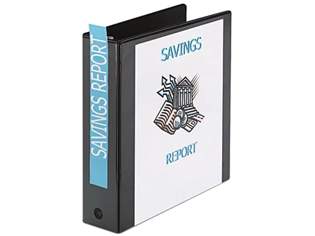 Avery Avery 5730 Economy Vinyl Round Ring View Binder 2" Black — product photo