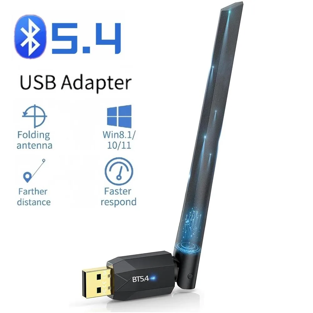 IHDAPP IHDAPP Bluetooth 5.4 Adapter 150m Range USB Dongle — product photo
