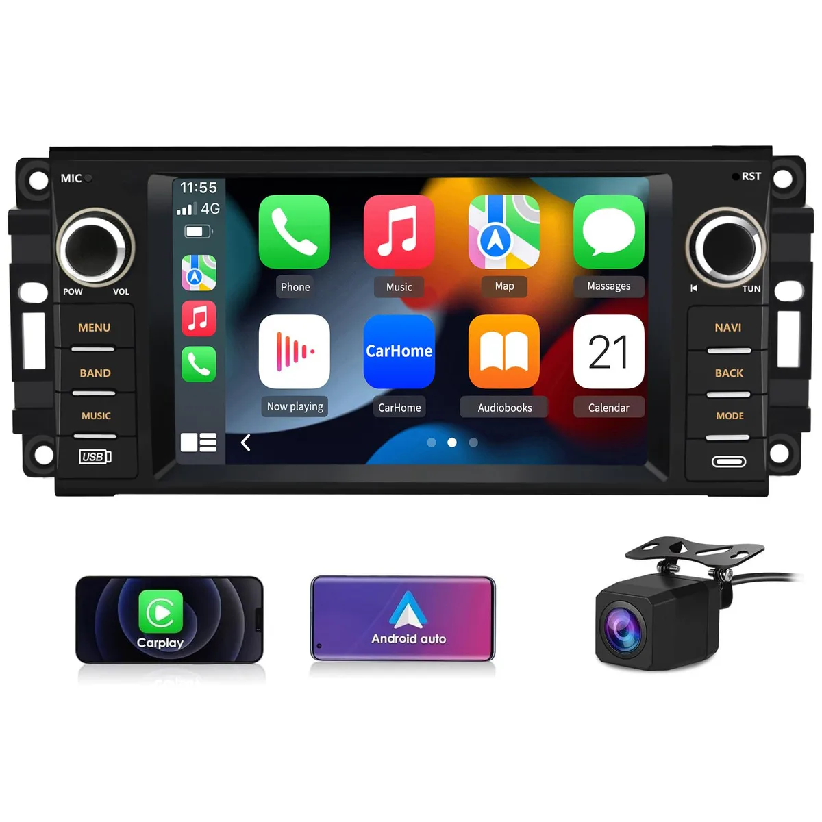 litillbuly litillbuly XTJE72SC-HS19 Android 13 Car Receiver 2G+64G — product photo