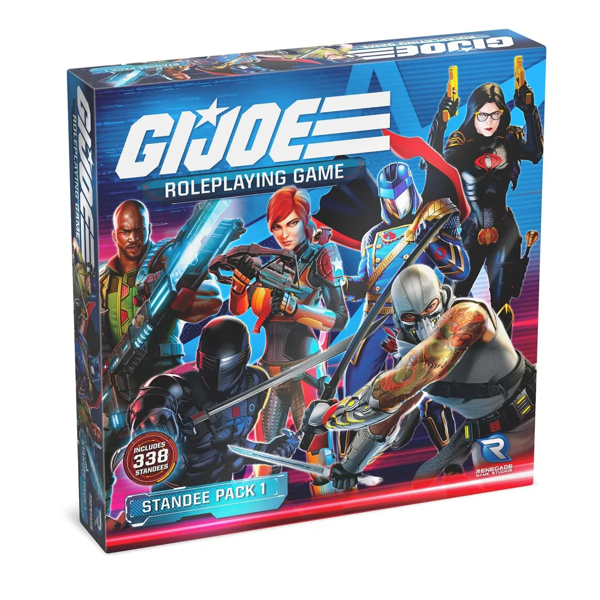 Renegade Game Studios Renegade Game Studios G.I. JOE RPG Standee Pack 1 game — product photo