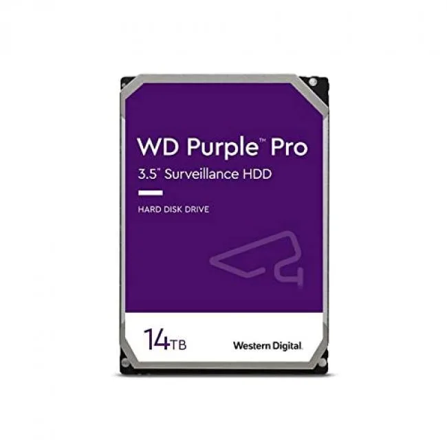 Western Digital Western Digital Purple Pro 14TB 3.5" SATA 7200RPM Internal Hard Drive WD142PURP — product photo
