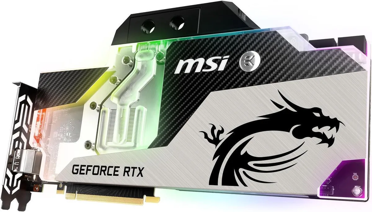 MSI MSI GeForce RTX 2080 SEA HAWK EK X graphics card — product photo