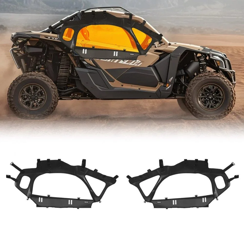 VEVOR VEVOR UTV Cab Enclosure Upper Doors Zipper Can-Am Maverick X3 2-Seater 2017-2025 — product photo