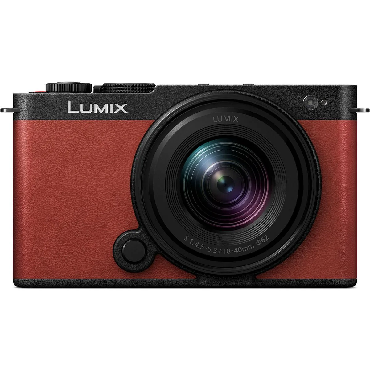 Panasonic Panasonic LUMIX S9 compact mirrorless camera 18-40mm f/4.5-6.3 Red — product photo