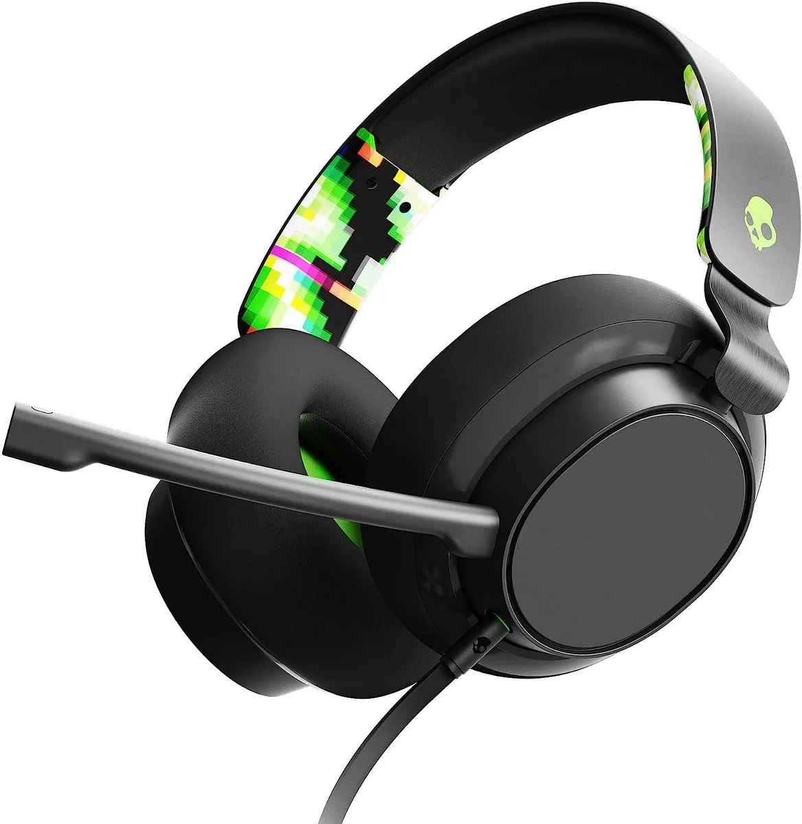 SKULLCANDY SKULLCANDY SLYR Green Wired Gaming Headset 50mm 3.5mm — product photo