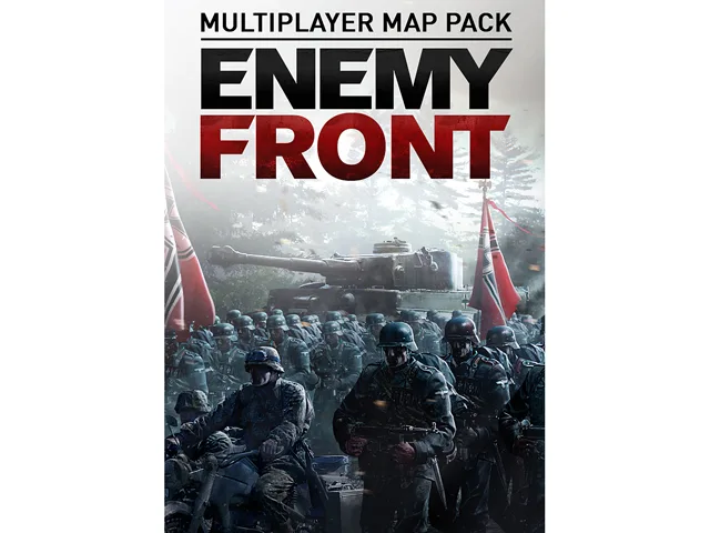 Digital download code card for Enemy Front Multiplayer Map Pack