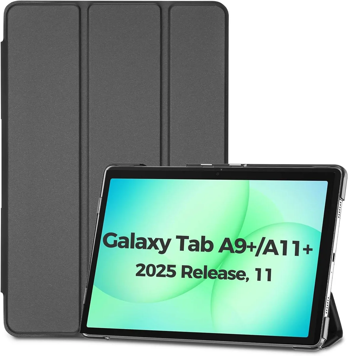 Kootion Kootion Smart Case for Galaxy Tab A11+ Plus/A9+ Plus 11 Inch - Black — product photo