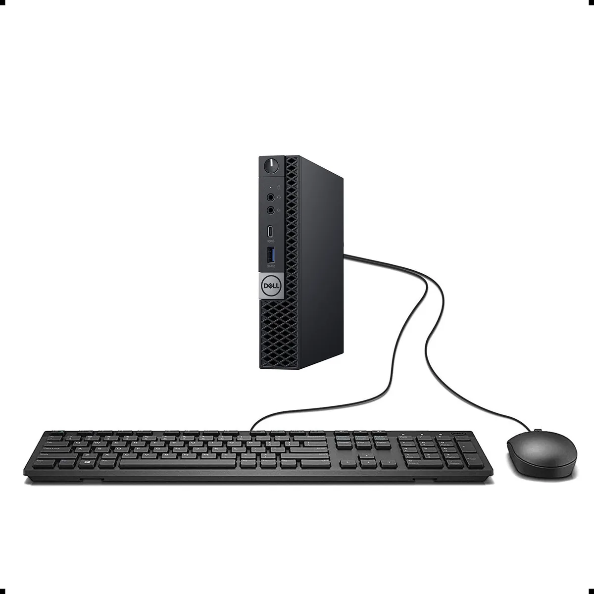 DELL DELL Optiplex 7060 Micro i7-8700T 2.4GHz 16GB DDR4 256GB NVMe Windows 11 Pro desktop PC — product photo