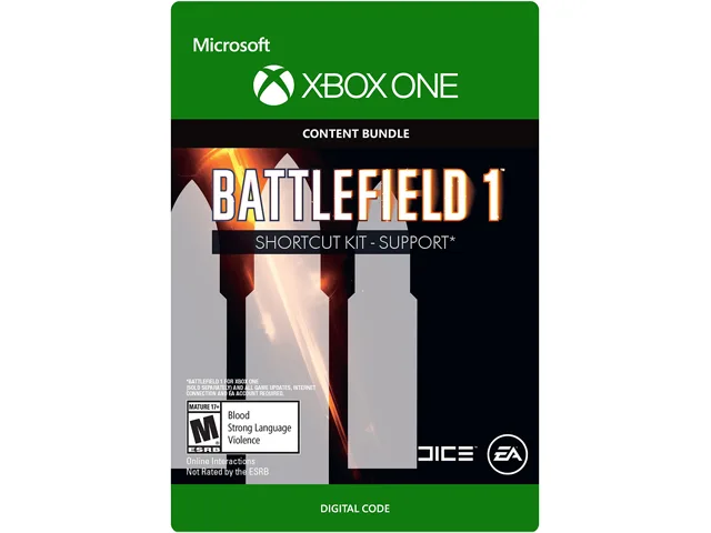 Electronic Arts Electronic Arts 7D4-00157 Battlefield 1 Support Shortcut Kit downloadable game — product photo