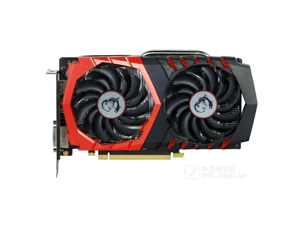MSI MSI GeForce GTX 1050Ti GAMING X 4G 128bit GDDR5 graphics card — product photo