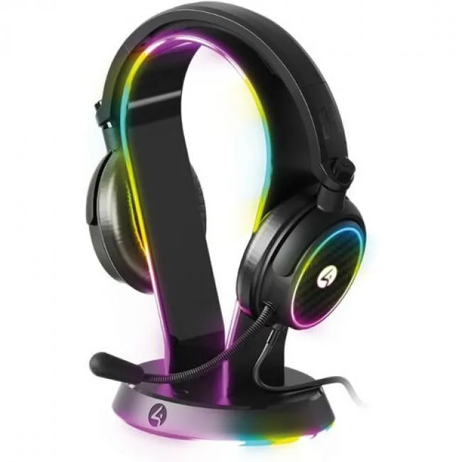 4Gamers 4Gamers XPRGBHSB4G LED Headset with Stand accessory — product photo