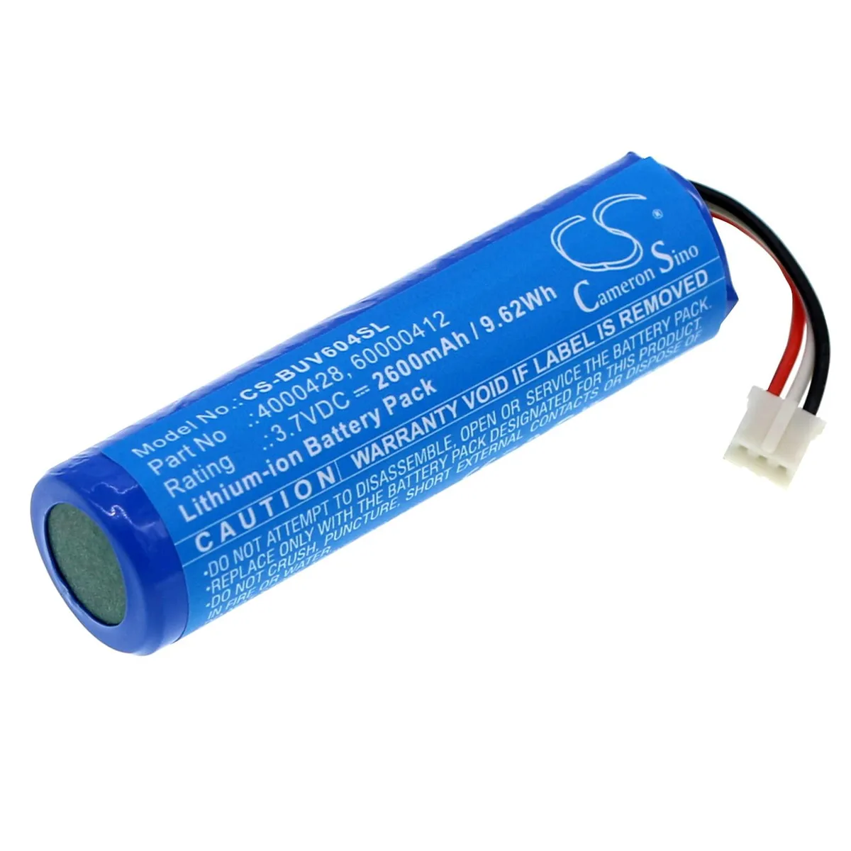  Cameron Sino Battery for Burton UV604 LED 2600mAh 9.62Wh — product photo