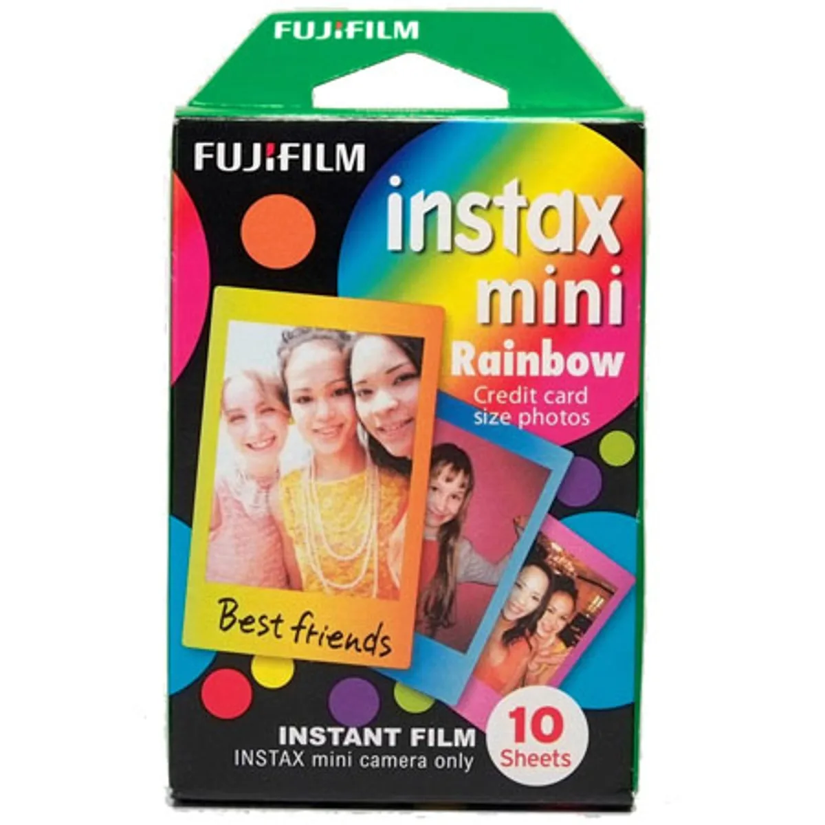 FUJIFILM FUJIFILM Instax Mini Rainbow Film 10 exposure pack — product photo