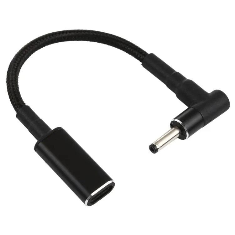 eForChina eForChina PD 100W 18.5-20V 3.0 x 1.0mm Elbow USB-C Adapter — product photo