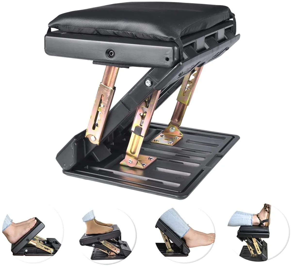 HAYCO HAYCO Adjustable Footrest with Massaging Beads 120 lbs 4-Level Height — product photo