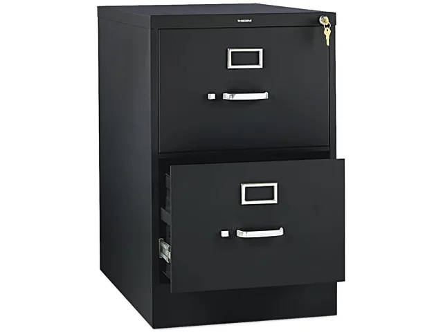 HON HON 312CPP 310 Series Two-Drawer Legal File Cabinet Black — product photo