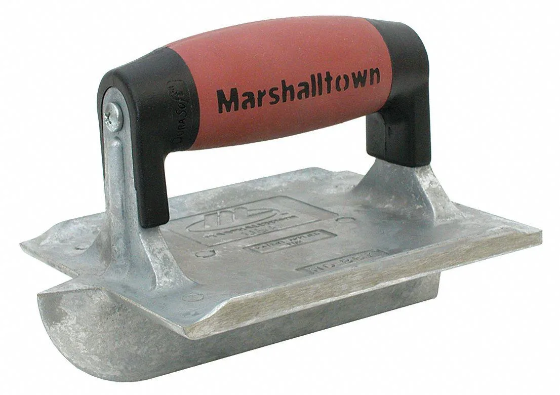 Marshalltown Trowel Marshalltown Trowel 834D 1/4 in radius zinc groover 6 x 4 in hand tool — product photo