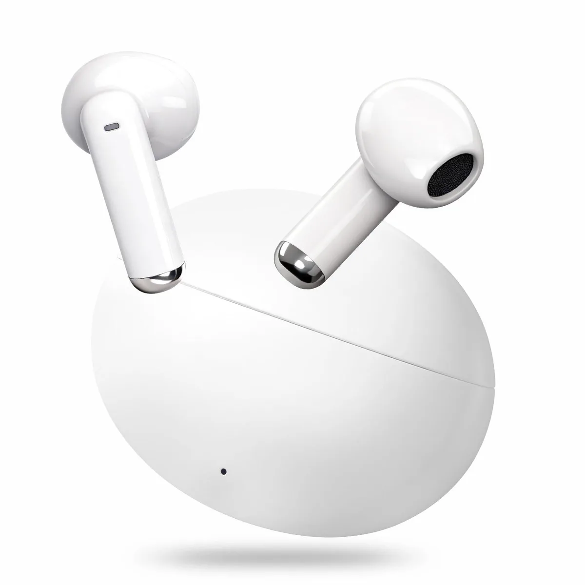 No Sew No Sew T2 Pro Wireless Earbuds Bluetooth 5.4 27h White — product photo