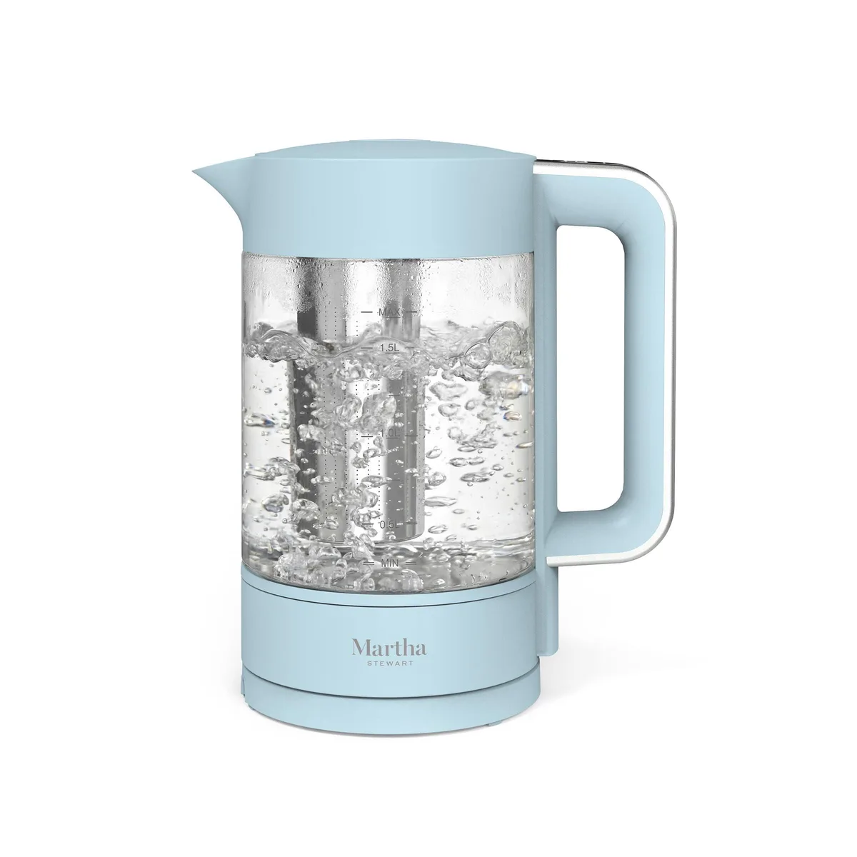  Martha Stewart Electric Kettle 1.7L Sky Blue CC010772-001 — product photo