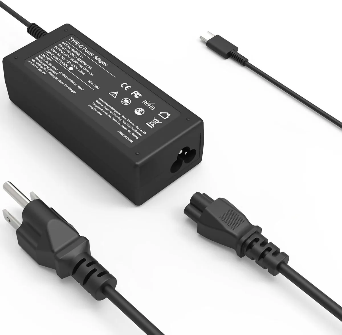 Vinabty Vinabty 65W USB-C AC adapter laptop charger — product photo