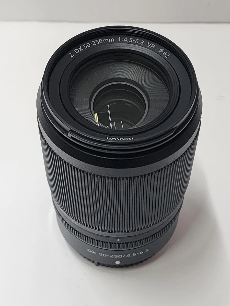 Nikon Global Nikon NIKKOR Z DX 50-250mm f/4.5-6.3 VR camera lens — product photo