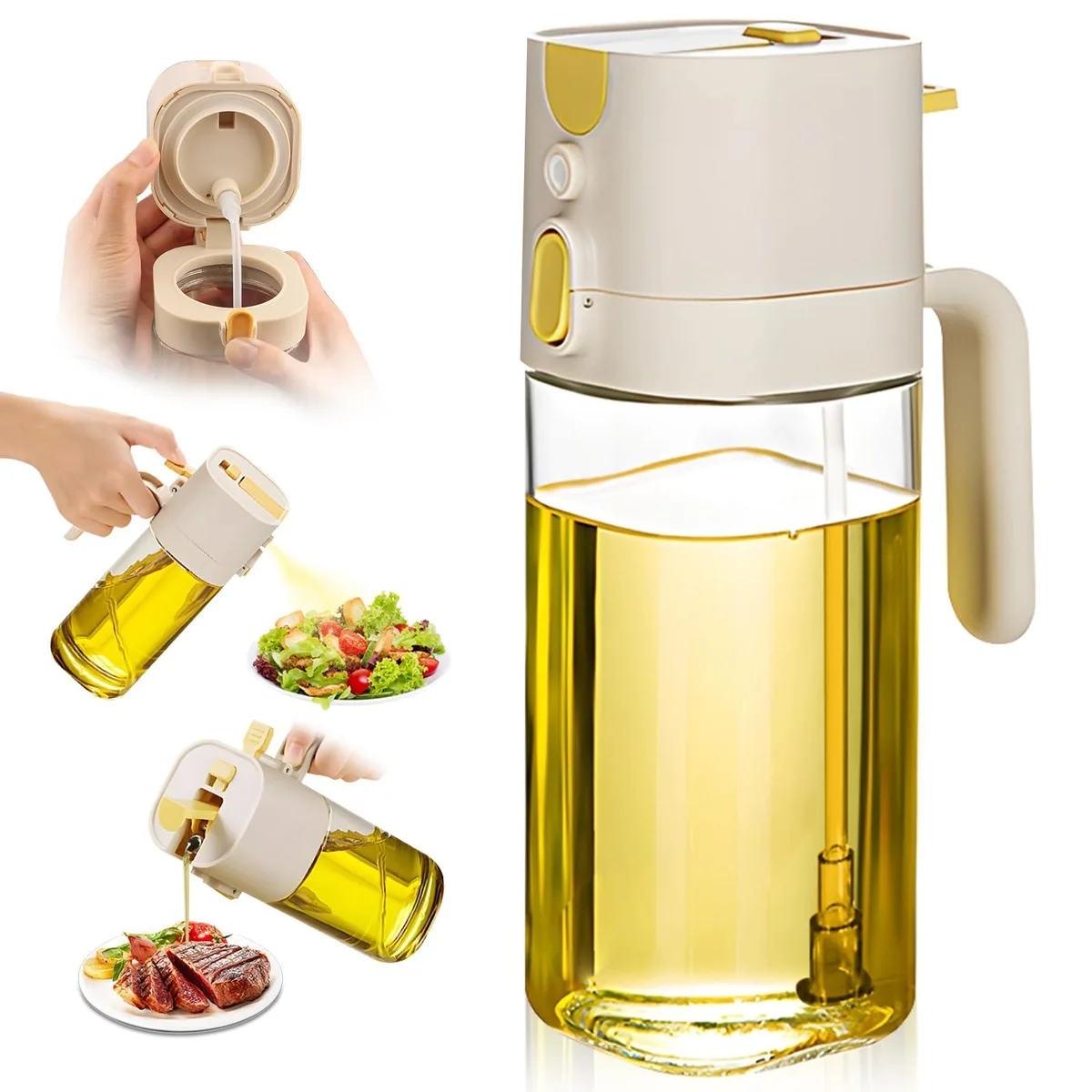  Oil Sprayer 200ml Upgraded Nozzle Glass-C — product photo