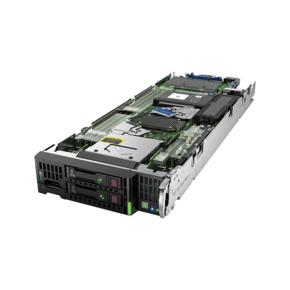 HPE HPE BL460c G9 Blade Server 2x Xeon E5-2683 v4 256GB RAM 2x 300GB SAS HDD — product photo