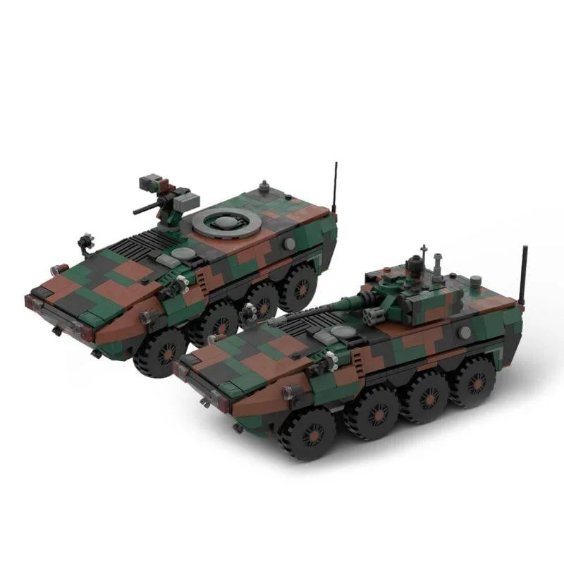 ZITIANYOUBUILD ZITIANYOUBUILD 776 FRECCIA APC IFV Military Tank Educational Building Set — product photo