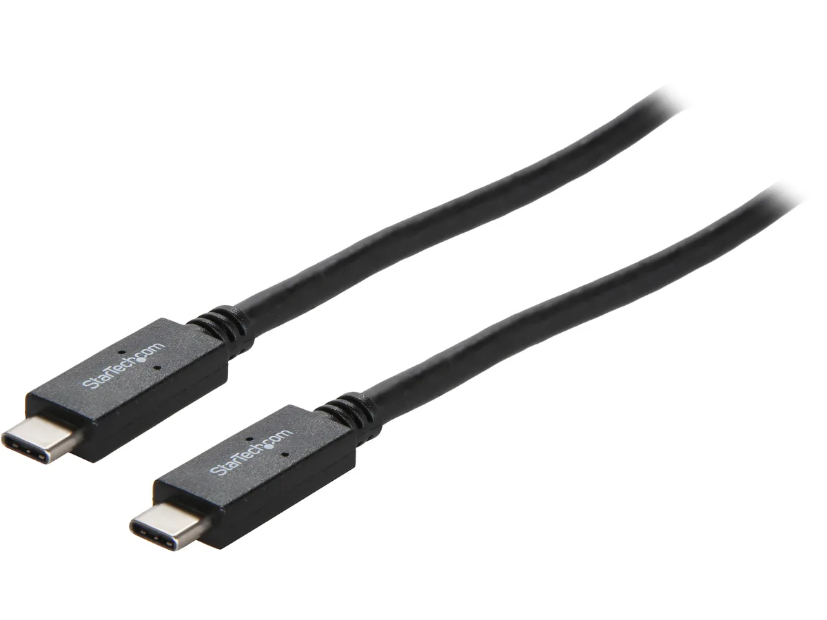 STARTECH STARTECH USB31C5C1M usb cable USB C to USB C 10 Gbit/s 100W 1m — product photo