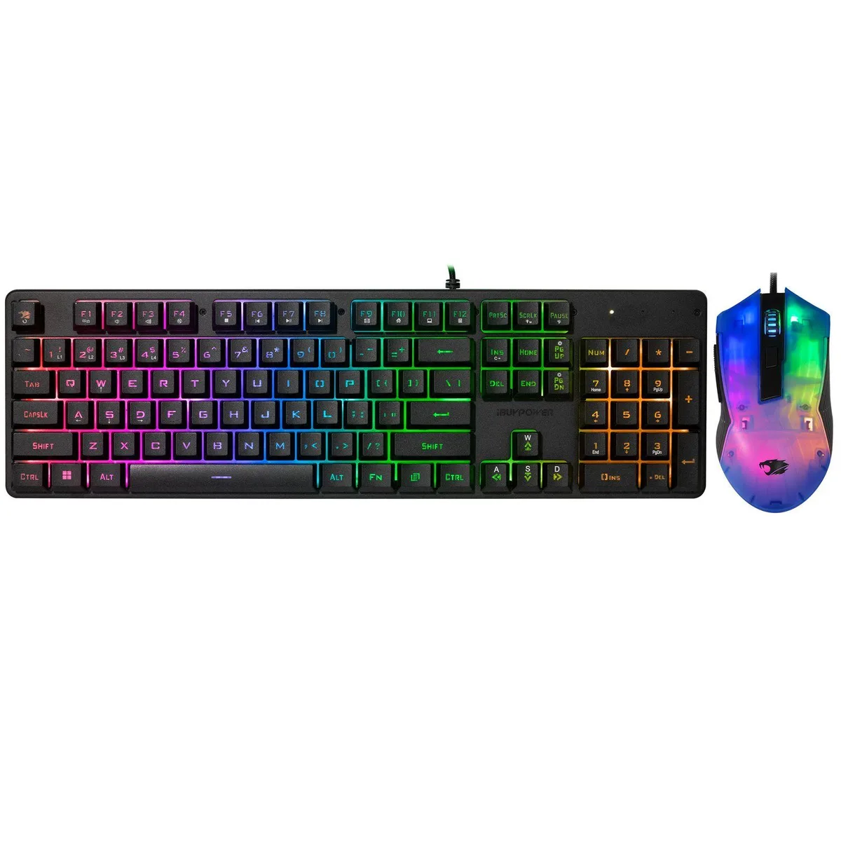 iBUYPOWER iBUYPOWER Chimera KM7 RGB Keyboard & Mouse Combo 104-Key 24-Zone — product photo