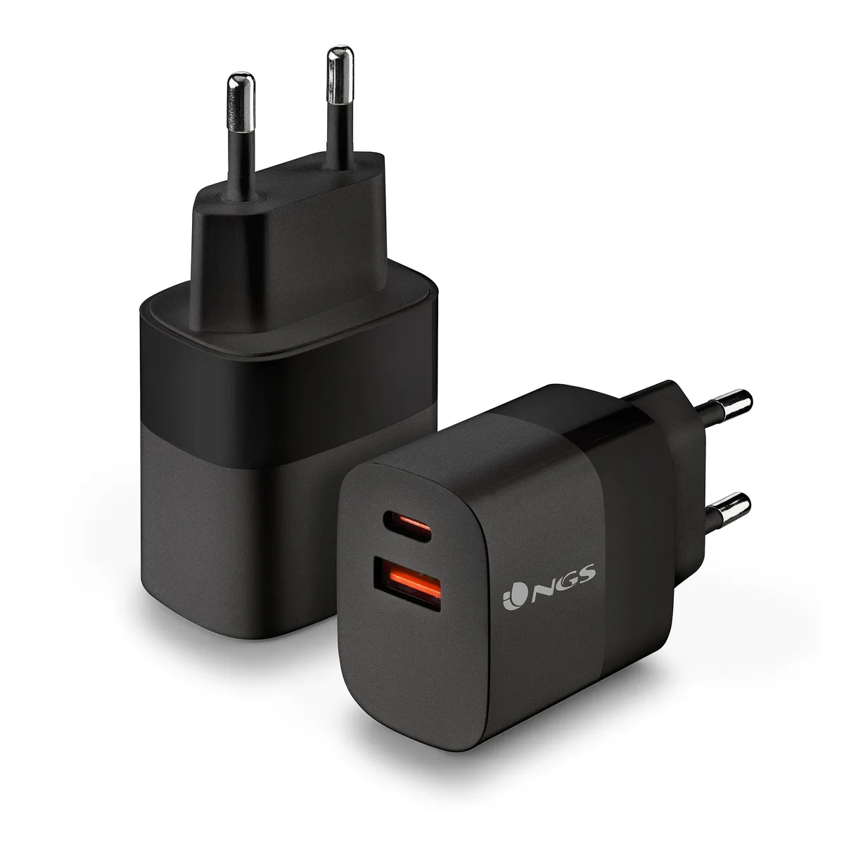 NGS NGS Bud 33W USB-C USB-A Charger EU — product photo