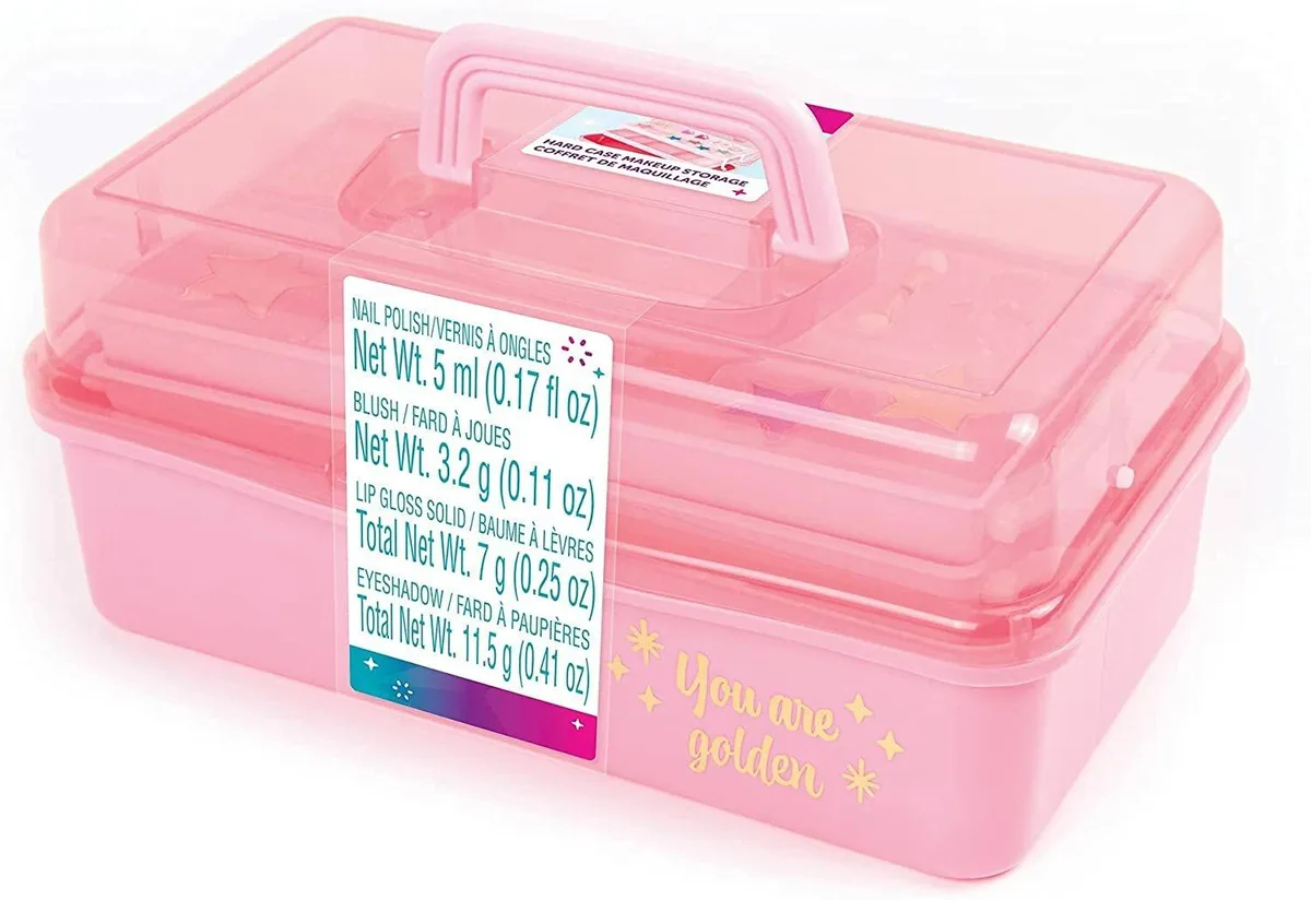 Three Cheers for Girls Three Cheers for Girls Hard Case Makeup Storage MIR10037 hobby collectible — product photo