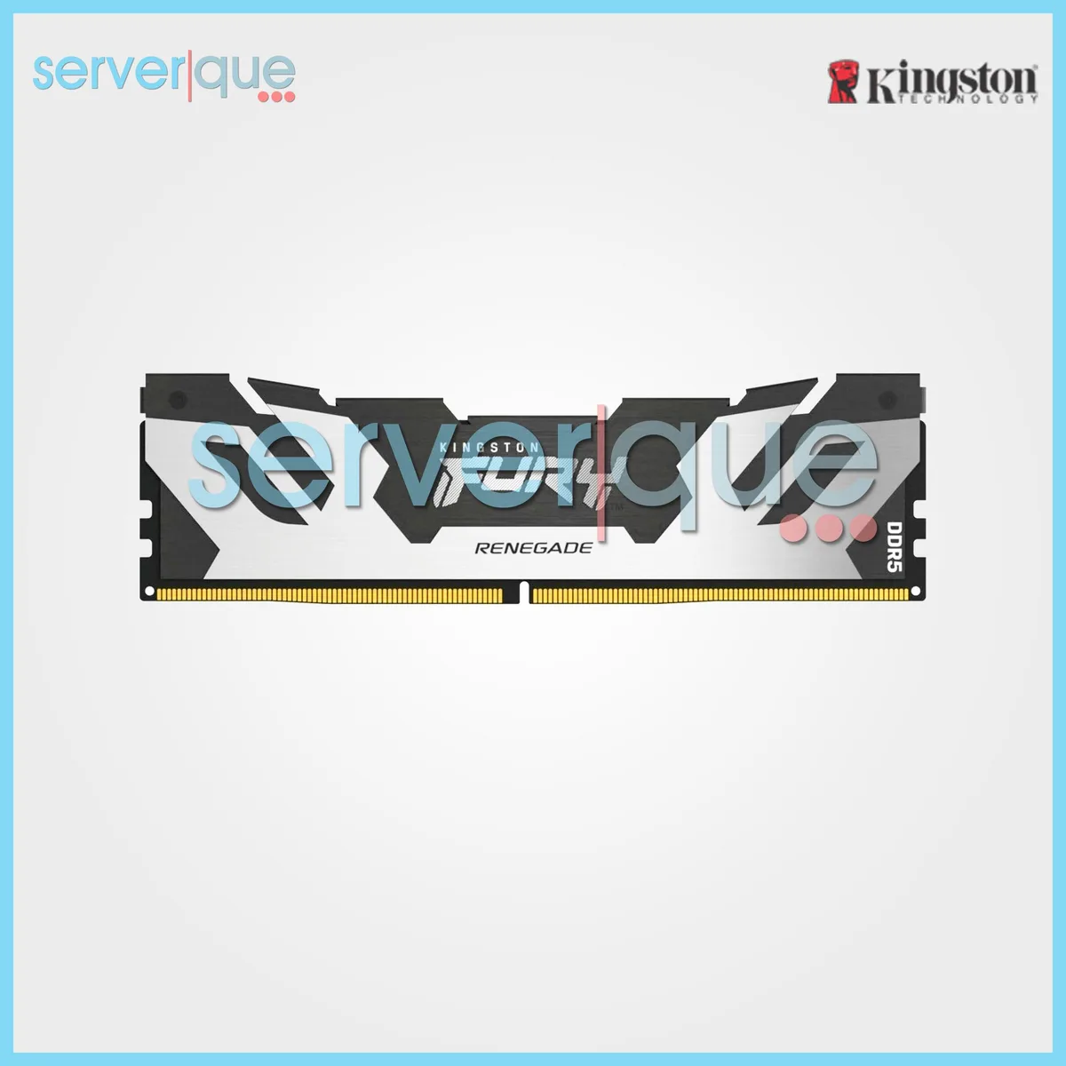 Kingston Technology Corp. Kingston FURY Renegade 96GB (2x48GB) DDR5-6000 CL32 desktop RAM — product photo
