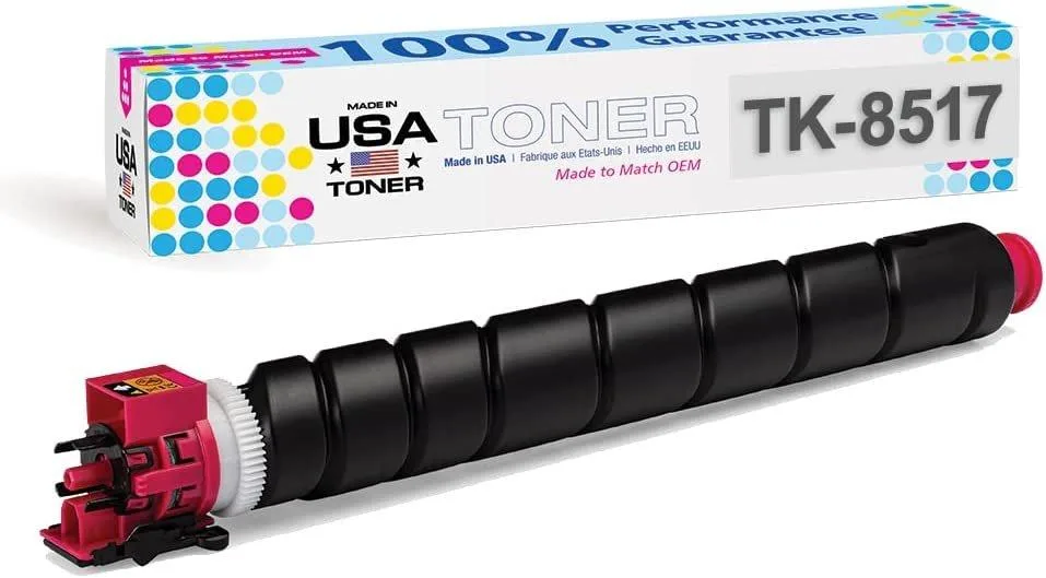 MADE IN USA TONER MADE IN USA TONER Compatible Magenta Toner Cartridge for Kyocera TK-8517M, Copystar TK-8519M — product photo