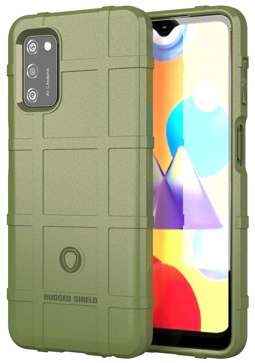 Nakedcellphone Nakedcellphone Special Ops Rugged Shield Case Olive Green for Samsung Galaxy A02s — product photo