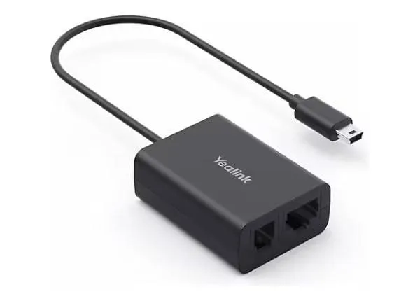 Yealink Network Technology Co., Ltd Yealink Network Technology Co., Ltd EHS62 1308120 voip adapter for WH64 WH65 WH68 — product photo
