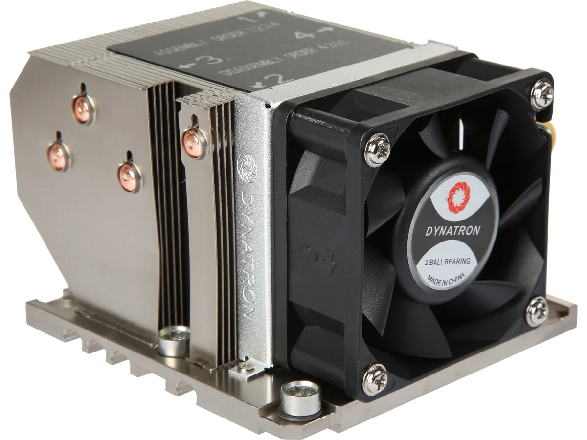Dynatron Dynatron B13 CPU cooler FCLGA3647 60mm PWM 2-ball — product photo