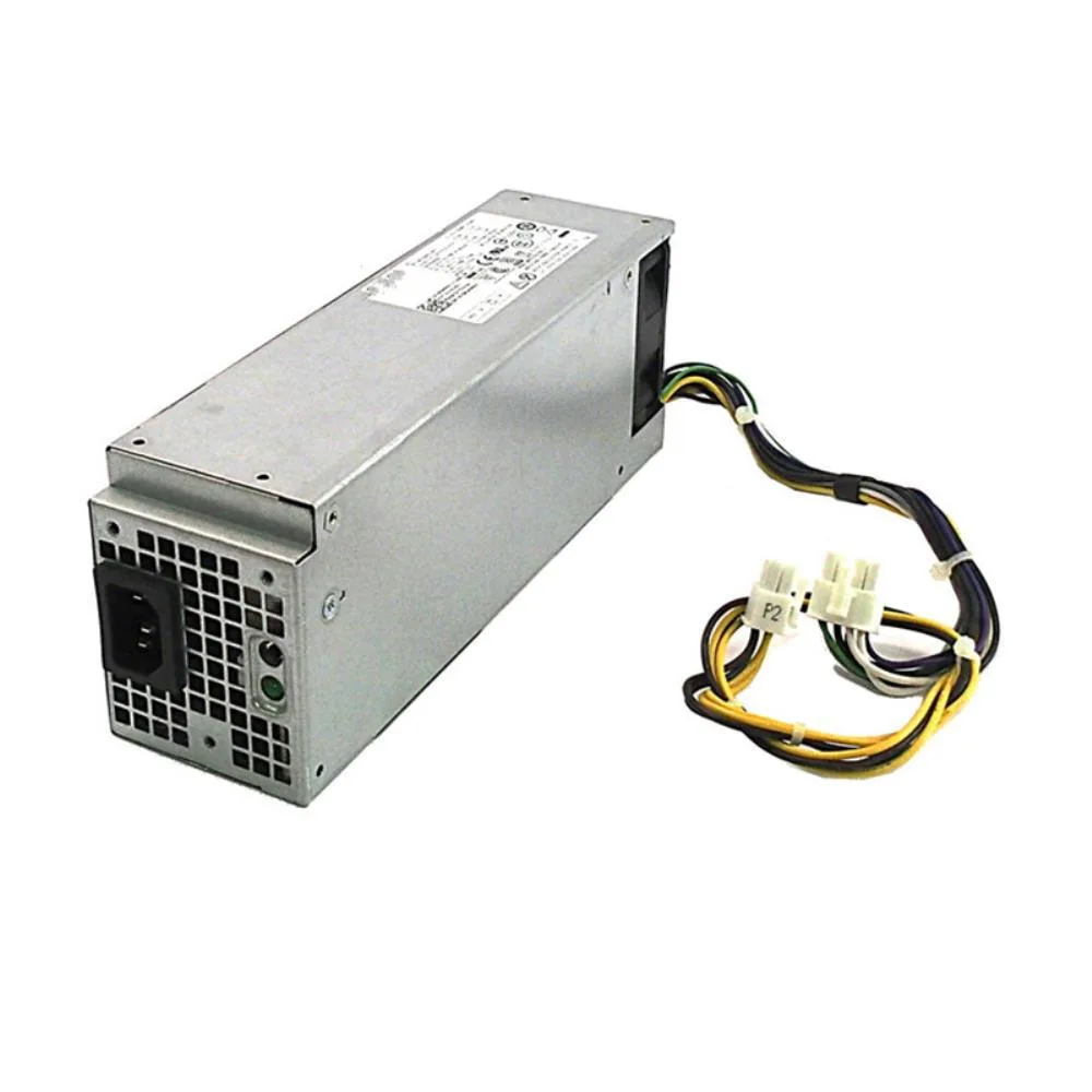 Black 180W internal power cable with 4-pin CPU connector, non-modular design