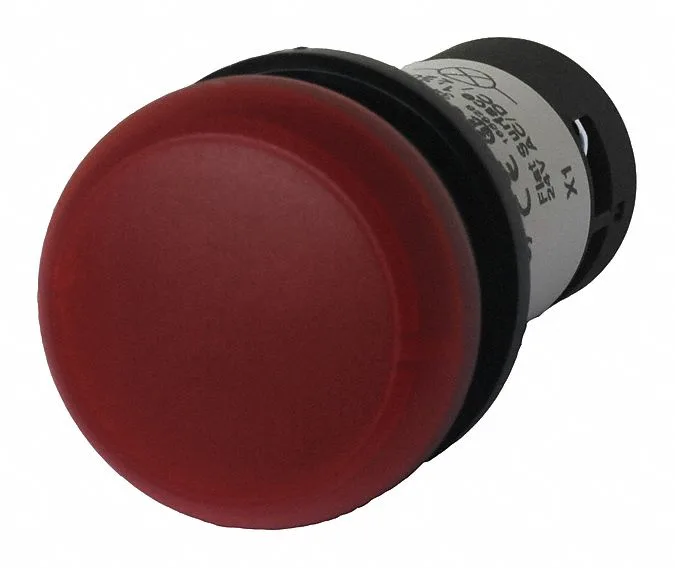 Eaton Eaton C22-L-R-24 Raised Indicator Light Red 24VAC/DC 22mm — product photo