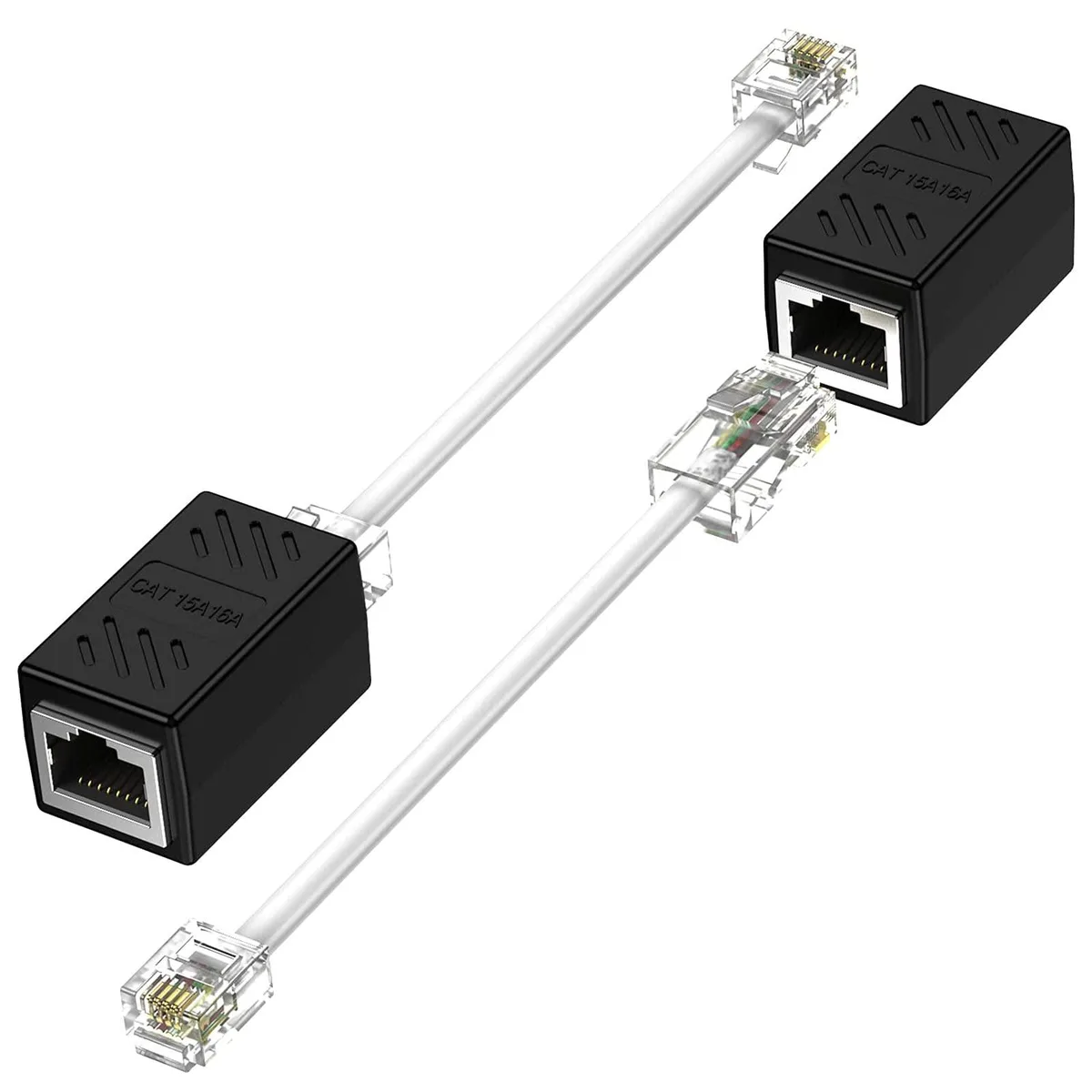 Vszerda Vszerda RJ45 to RJ11 Ethernet Phone Adapter 2 Pack — product photo