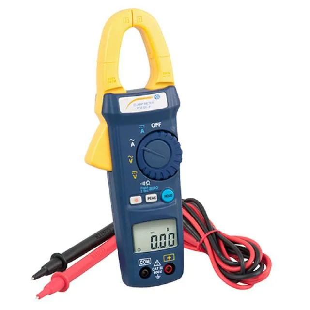 PCE Instruments PCE-DC 41 Digital Multimeter Current Clamp 25 mm — product photo