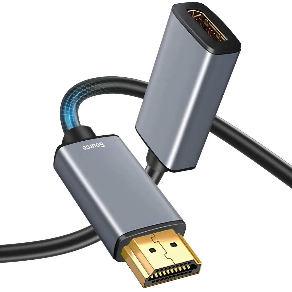 GSM Outdoors GSM Outdoors HDMI to DisplayPort Adapter 4K60Hz 2 in 1 accessory — product photo