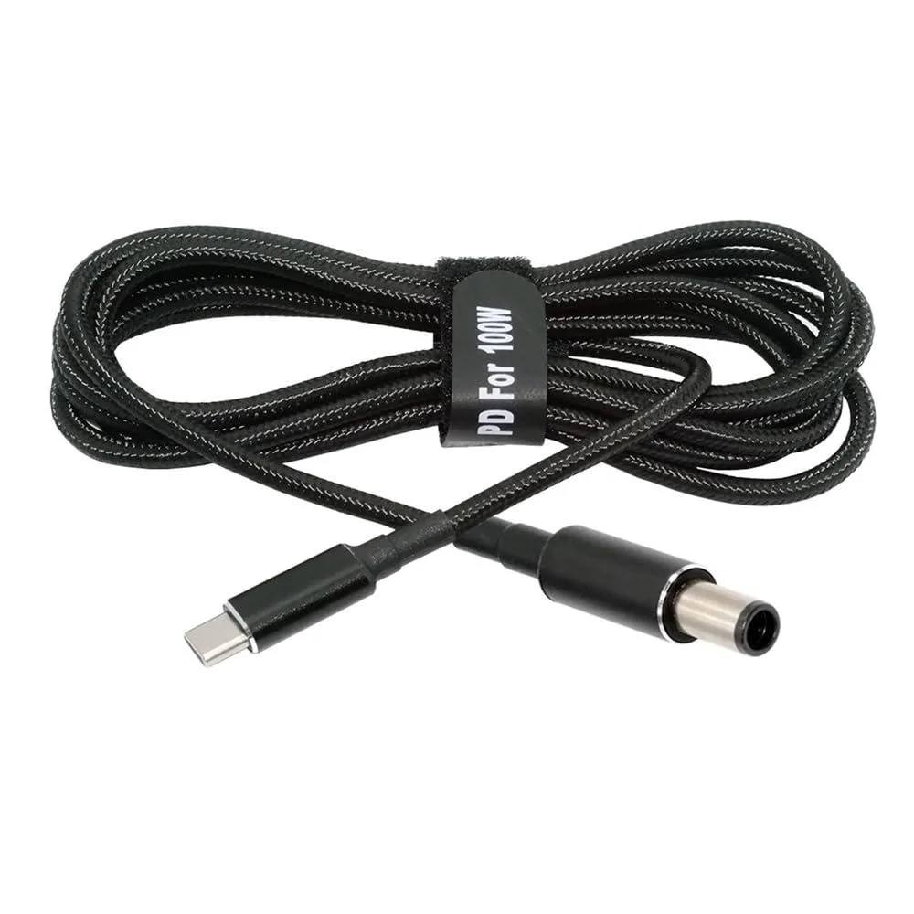 Fervit Fervit USB-C 100W 20V to DC 7.4*5.0mm 65W PD Cable HP Compatible — product photo