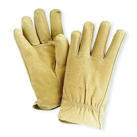 Condor Condor 3AW80 Leather Drivers Gloves Pigskin Shirred Slip-On Keystone Thumb personal protective equipment — product photo