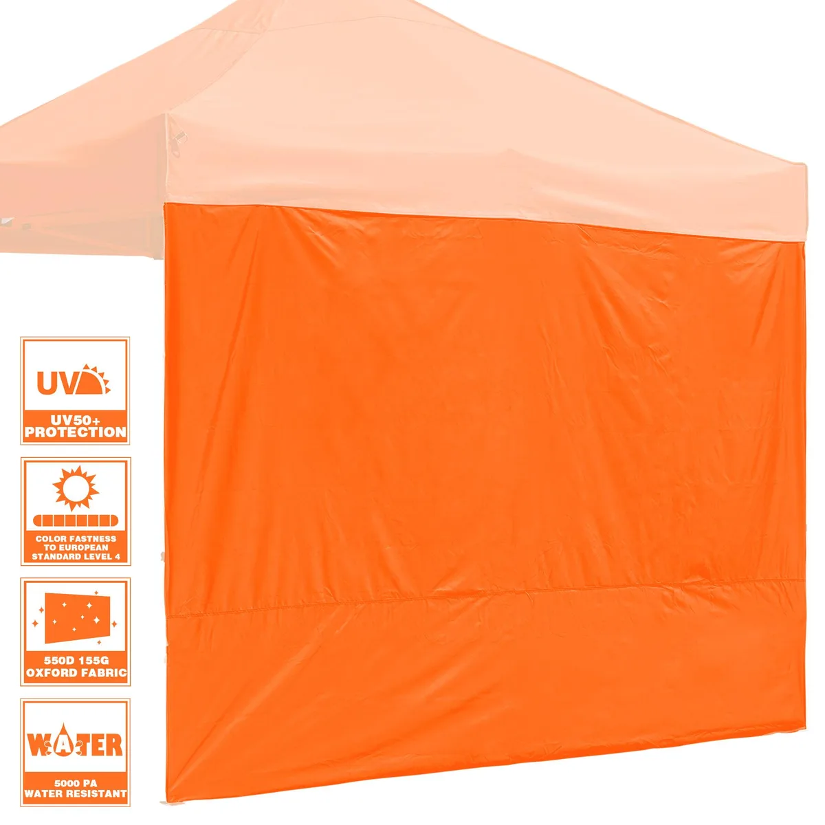 Yescom USA, Inc. Yescom USA, Inc. InstaHibit 10x7 ft Side Wall for 10x10 ft Canopy UV50+ — product photo