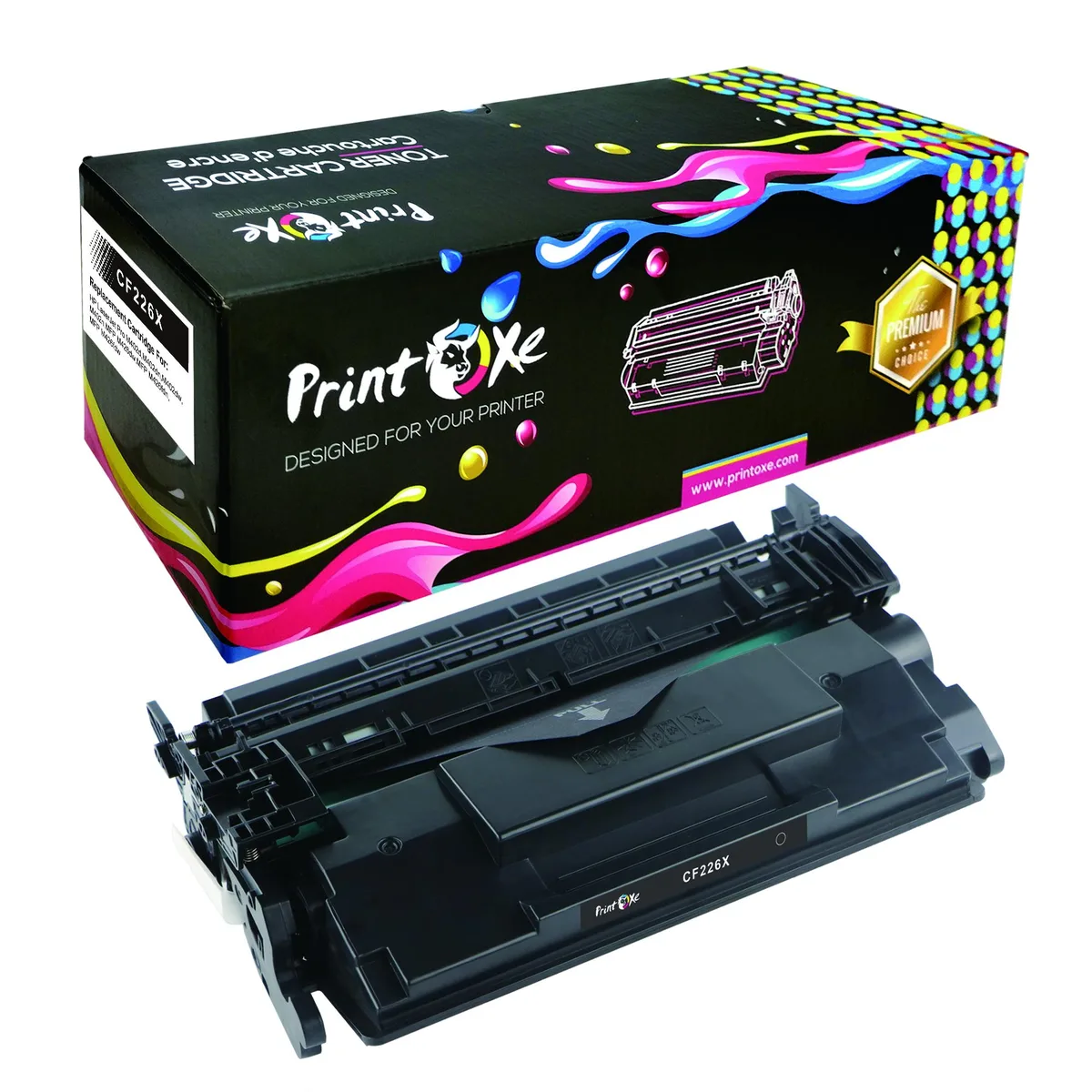 PrintOxe PrintOxe CF226X High Yield Black Toner Cartridge 9000 Pages — product photo